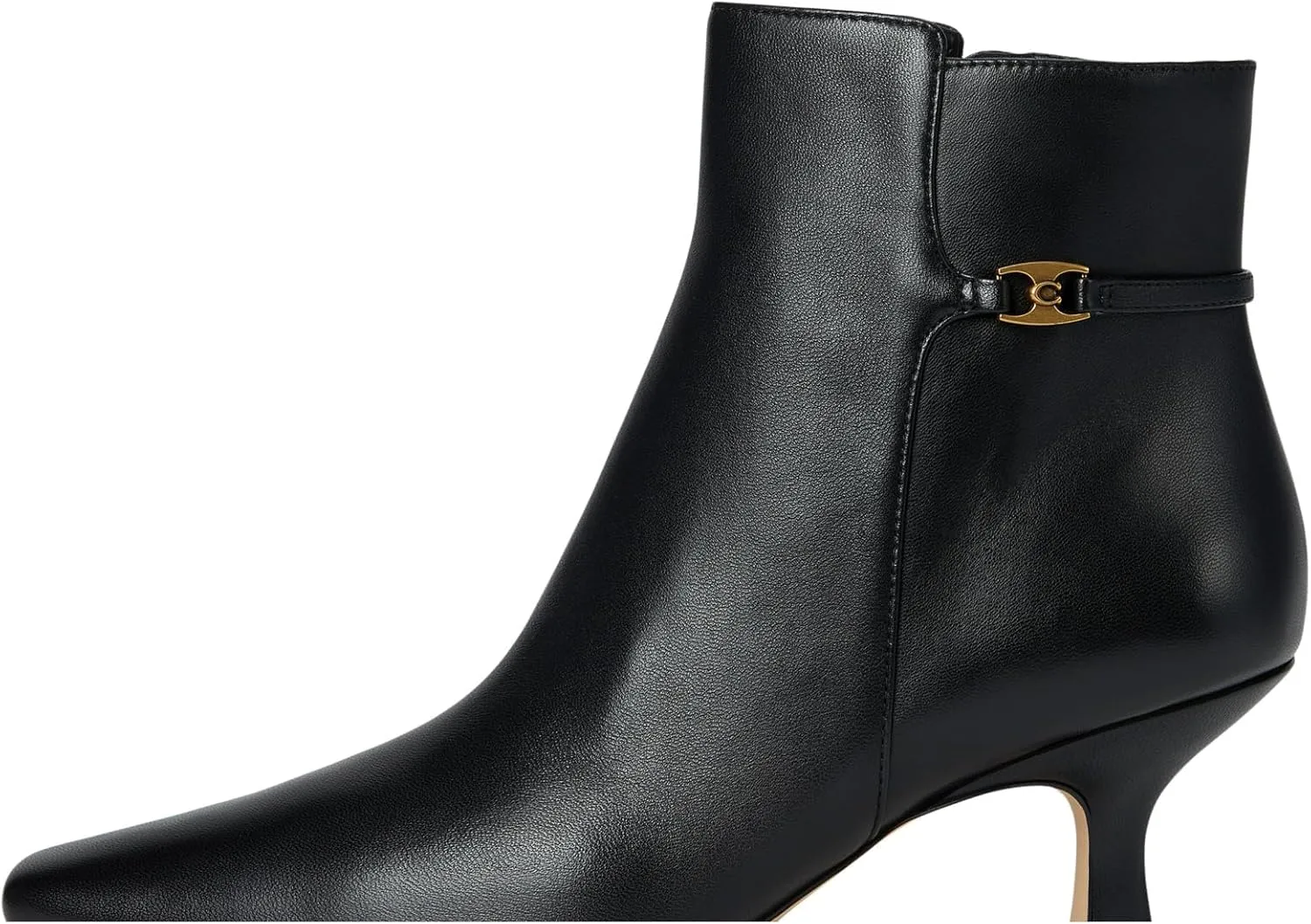Coach Women's Rebecca Leather Bootie Ankle Boot