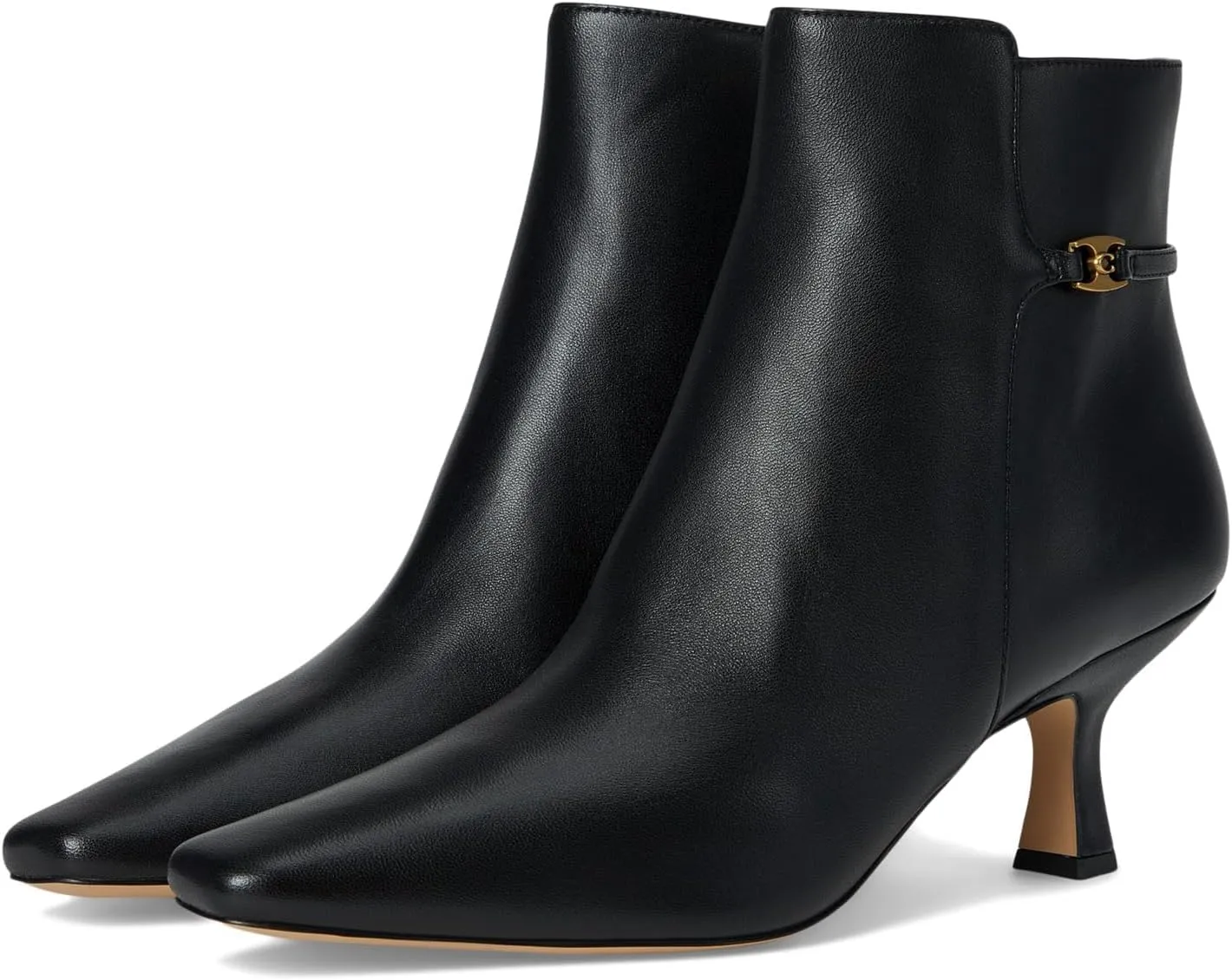 Coach Women's Rebecca Leather Bootie Ankle Boot