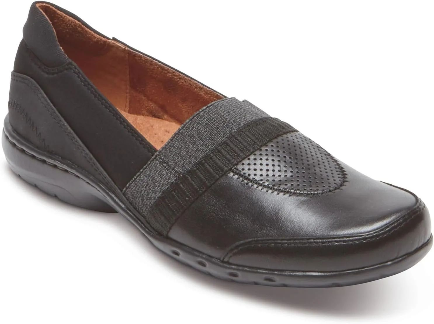 Cobb Hill Penfield A Line Casual Slip-On Women's Slip On, 6.5 B(M) US, Black