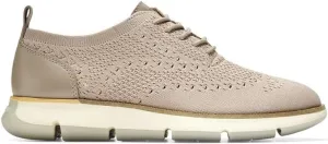 Cole Haan 4.Zerogrand Stitchlite Oxford Etherea Knit/Etherea Smooth Leather/Pumpkin/Optic White 8.5 C - Wide