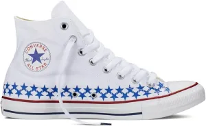 Converse Unisex Chuck Taylor All Star Americana White/Blue Sneaker - 5.5 Men - 7.5 Women