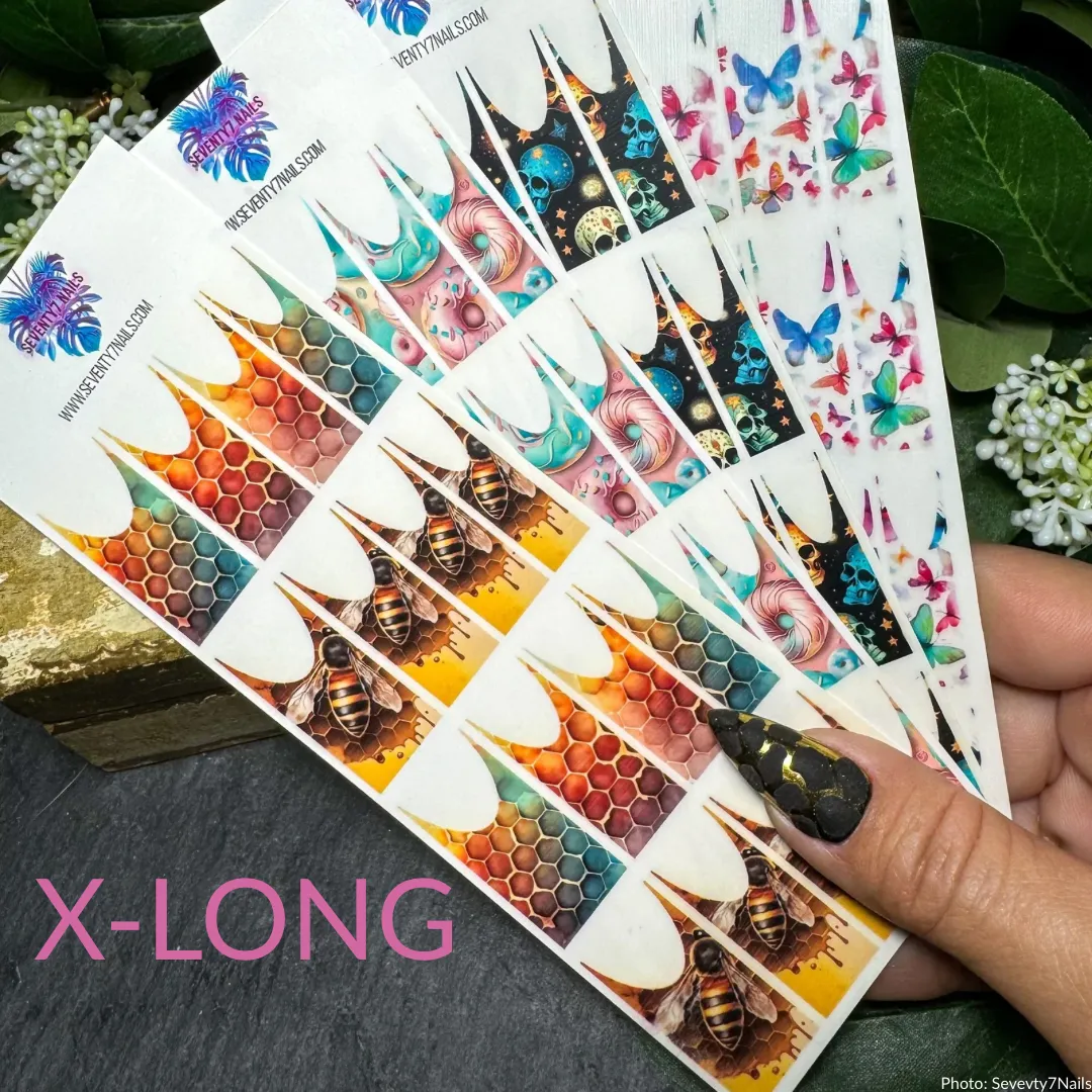 Dark Garden | Waterslide Nail Art Decals