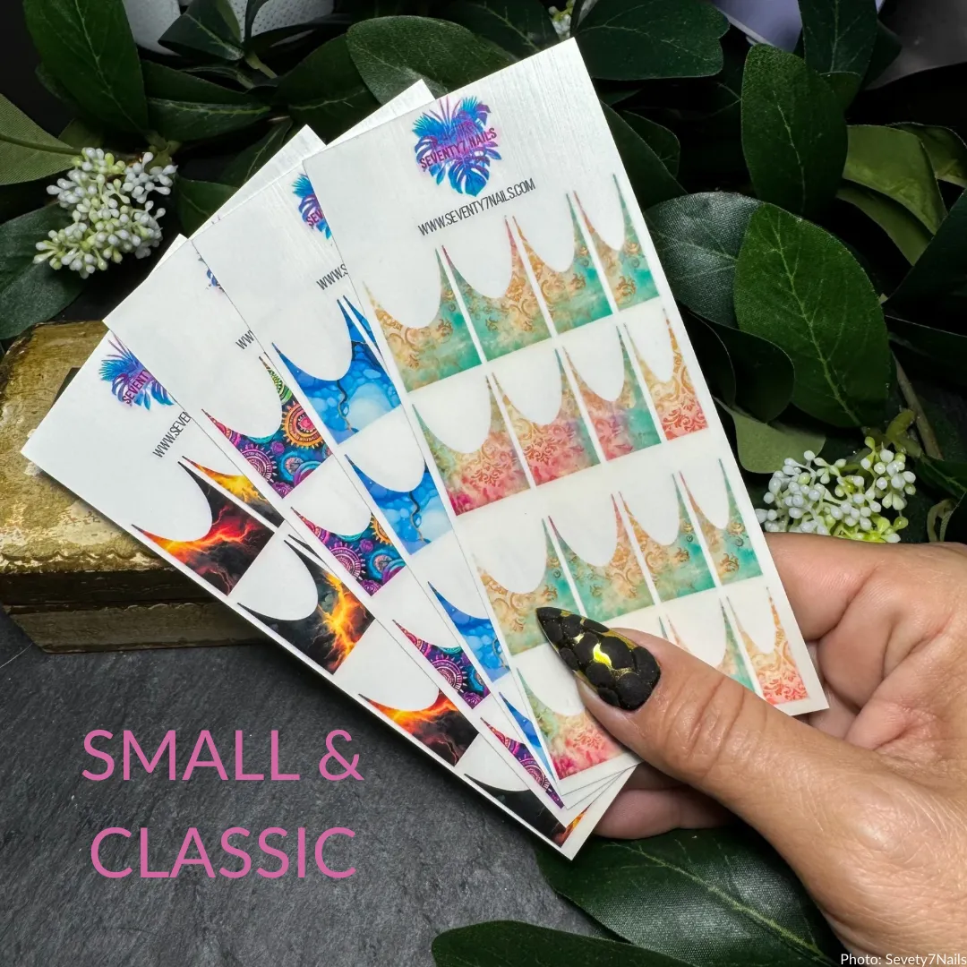 Dark Garden | Waterslide Nail Art Decals