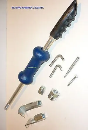 DENT PULLER SLIDING HAMMER KIT 2KG- NEW.
