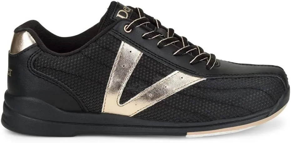 Dexter Vicky Blk/Rose Gold Ladies Size 7.5