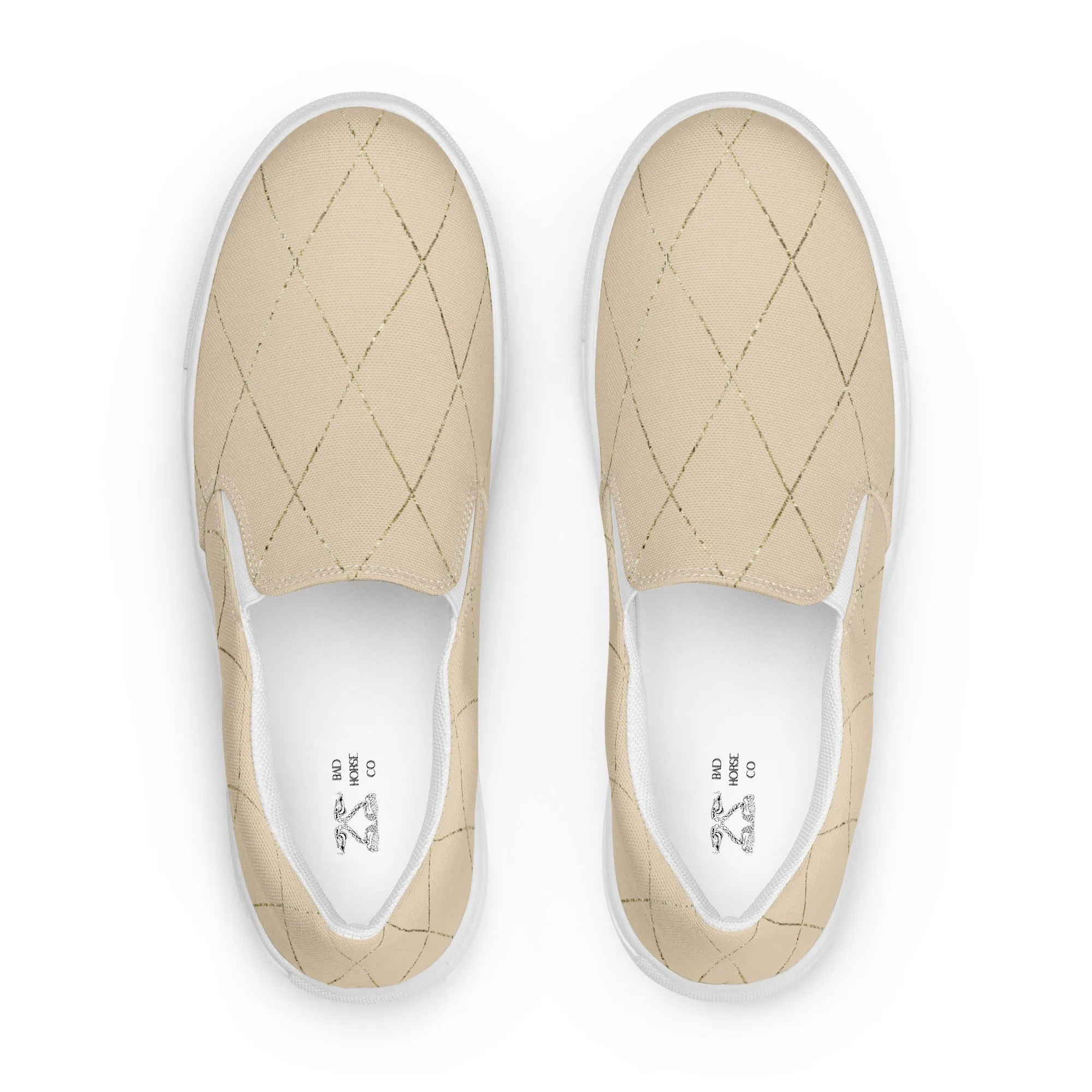 Diamonds - Women’s slip-on sneakers