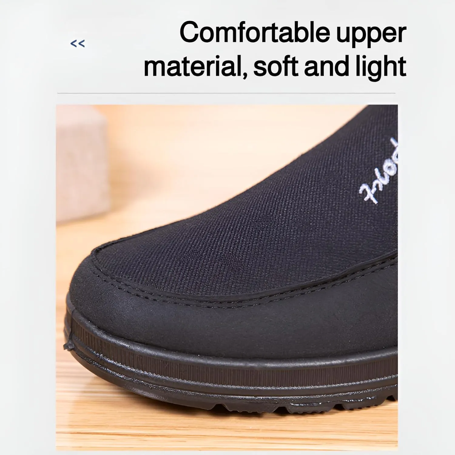 Ellniges]Men's Casual Shoes for Seniors - Soft Sole Comfortable Canvas Shoes | for Relaxed Walks and Casual Outings
