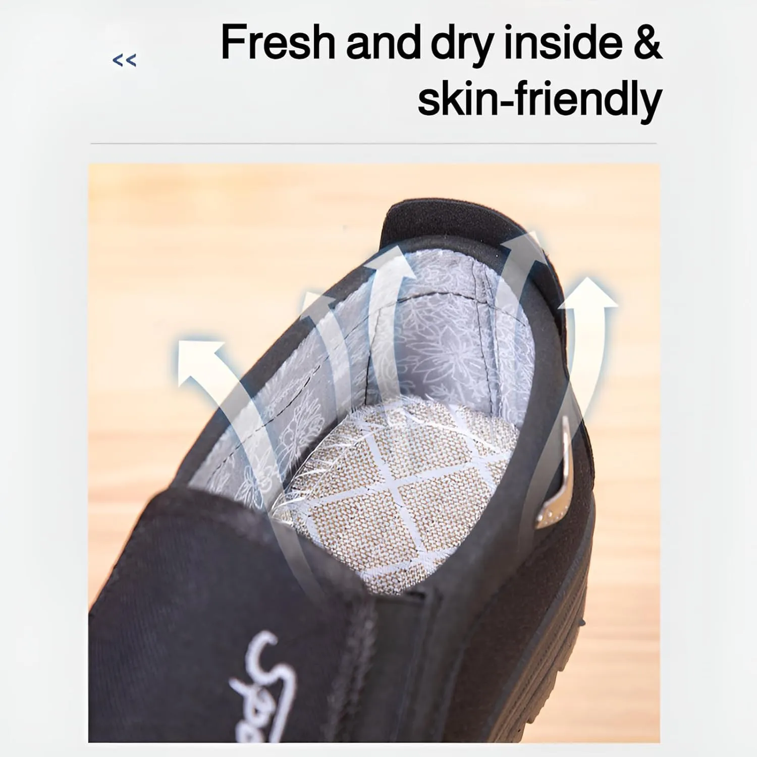 Ellniges]Men's Casual Shoes for Seniors - Soft Sole Comfortable Canvas Shoes | for Relaxed Walks and Casual Outings
