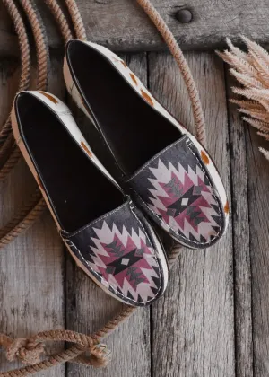 Elodie Cowhide Slip-Ons