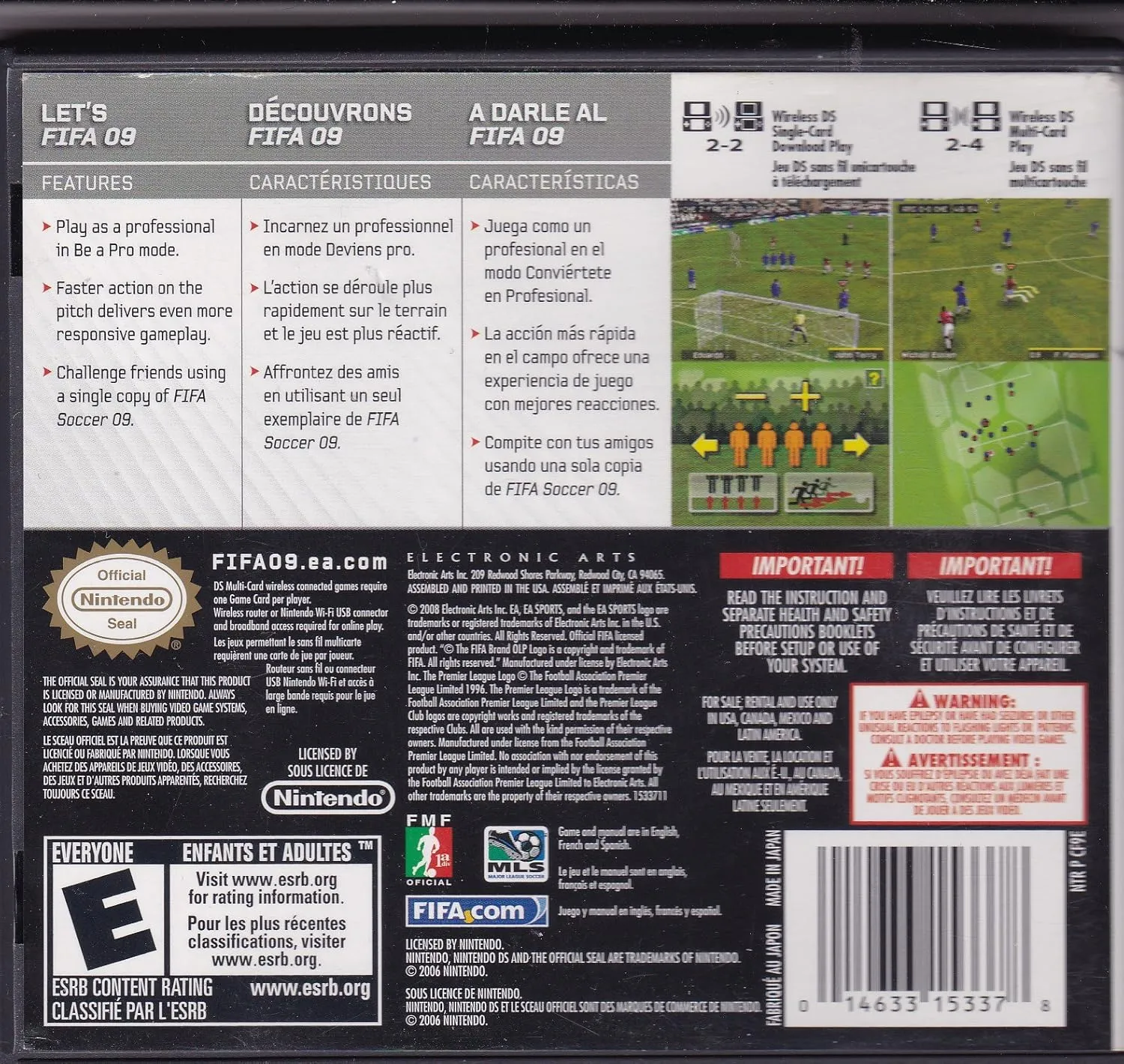FIFA Soccer 09 - Nintendo DS