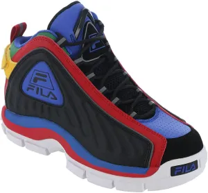 Fila Grant Hill 2 GB GS Boys Youth Sneaker 5 M US Big Kid BlackBlueRedYellowGreen