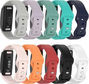 FitTurn Sport Watch Band Compatible with Amazon Halo View Replacement Soft Silicone Wristband Sport Strap Accessories Men Women for Amazon Halo View Smartwatch