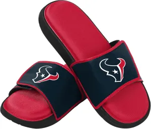 FOCO Houston Texans NFL Mens Foam Sport Slide - S