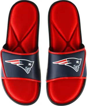FOCO New England Patriots NFL Mens Foam Sport Slide - L