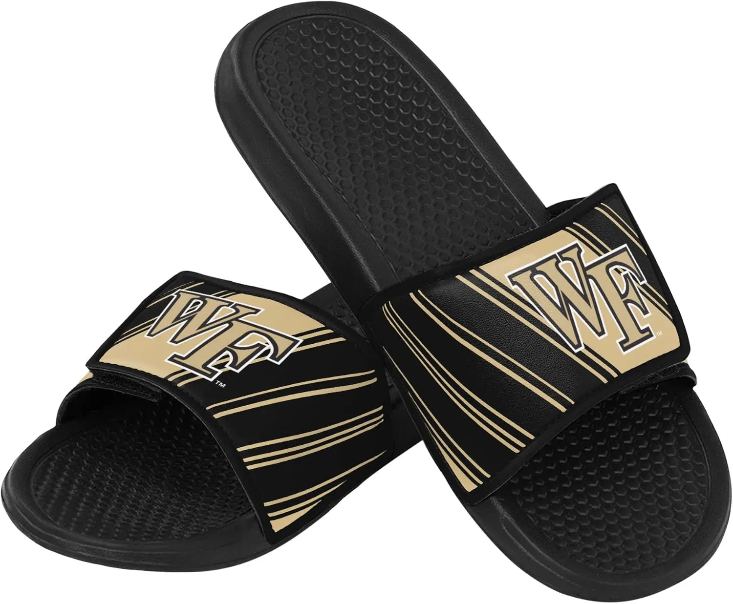 FOCO Wake Forest Demon Deacons NCAA Mens Legacy Sport Slide - L