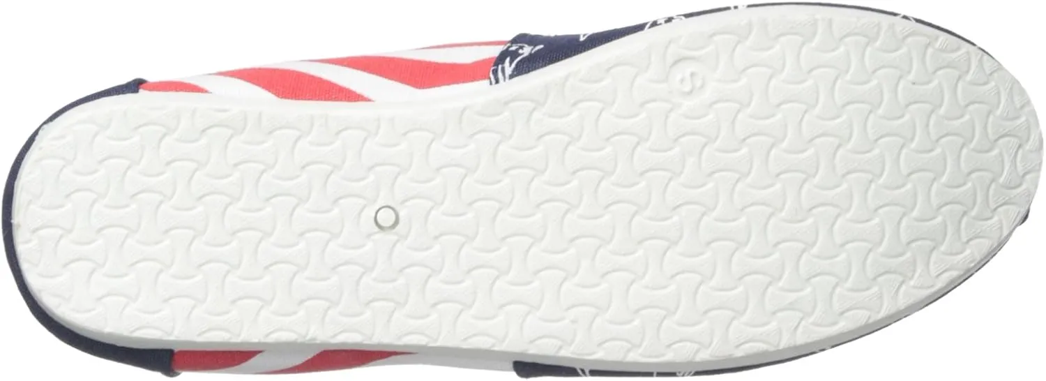 FOCO Women's NFL Team Logo Ladies Fashion Slip On Canvas Shoes