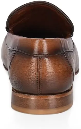 FRANCO CUADRA Women's Slip on Moccasin in Genuine Deer Leather Honey S50VNTV