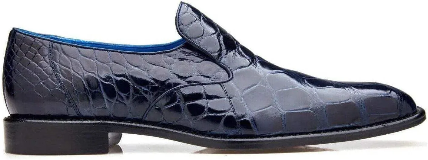 Genova Genuine American Alligator Slip-On