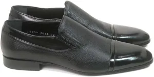 Golden Pass Men's Black Double Gore Leather Sole Slip-On (9)