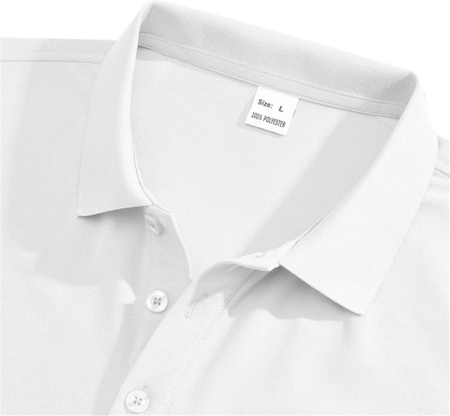 Golf Shirts for Men Performance Short Sleeve Sports Tactical T-Shirt Athletic Moisture Wicking Gym Tees Workout Tops