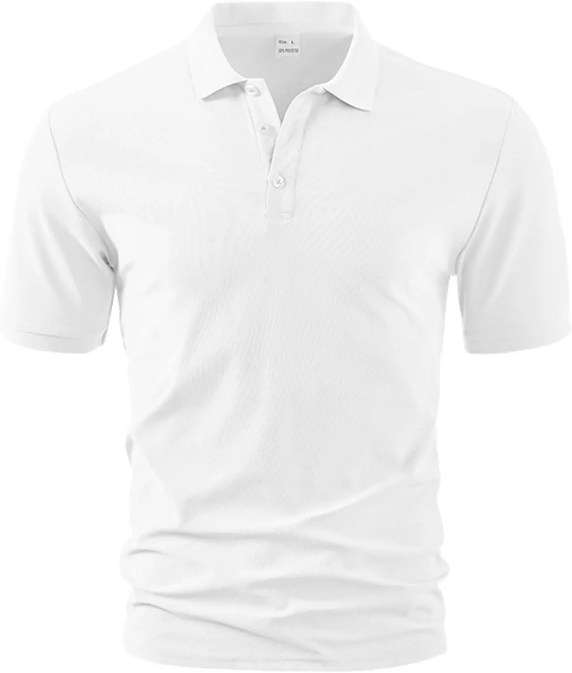 Golf Shirts for Men Performance Short Sleeve Sports Tactical T-Shirt Athletic Moisture Wicking Gym Tees Workout Tops