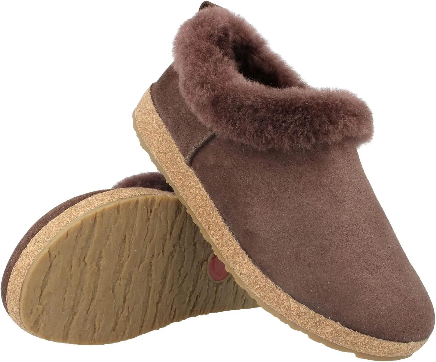 HAFLINGER Iceland Lambskin Leather Clog Unisex