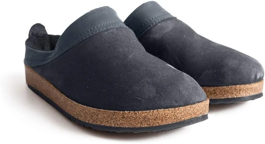 HAFLINGER Women's Snowbird Shearling Leather Clogs