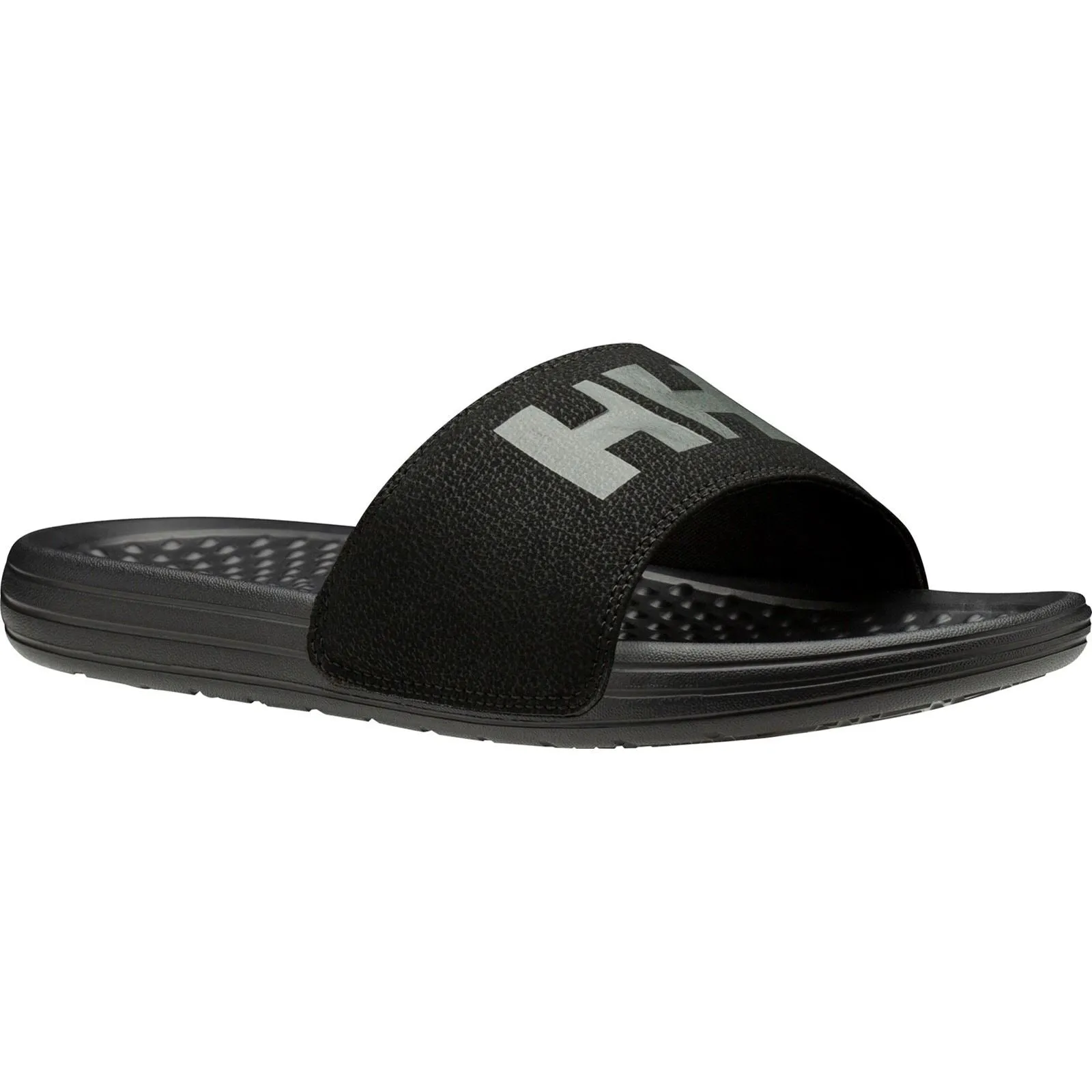 Helly Hansen Sport H/H Slide 60% Polyurethane/40% Polyester Men's Black/Gunmetal Slides