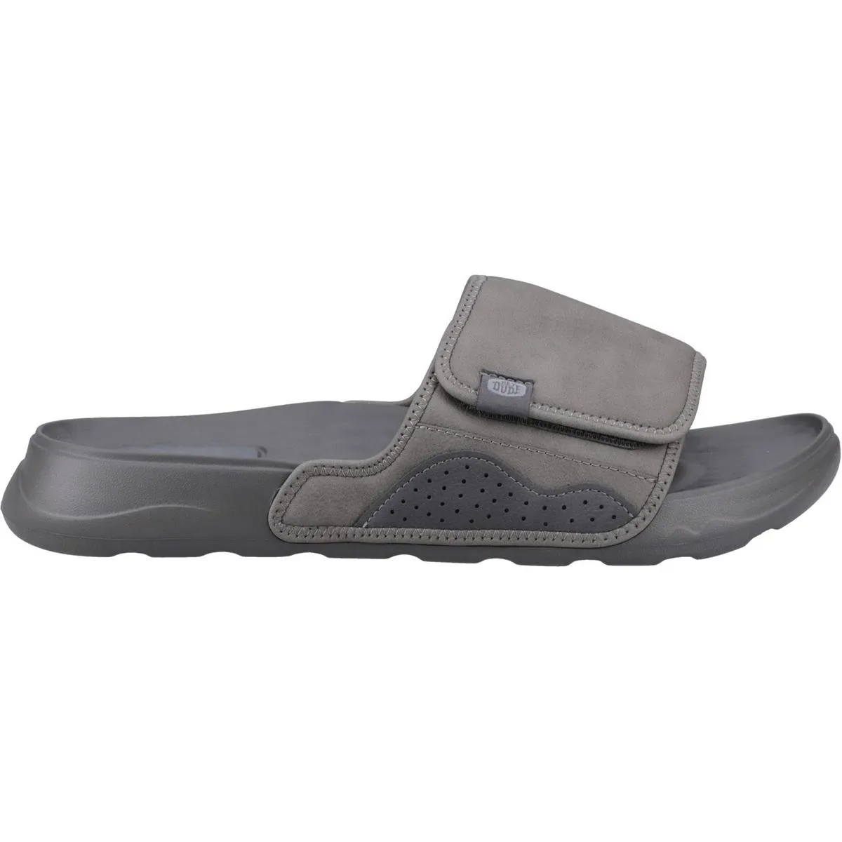 HEYDUDE Shore Slide Classic Sandal Granite Grey