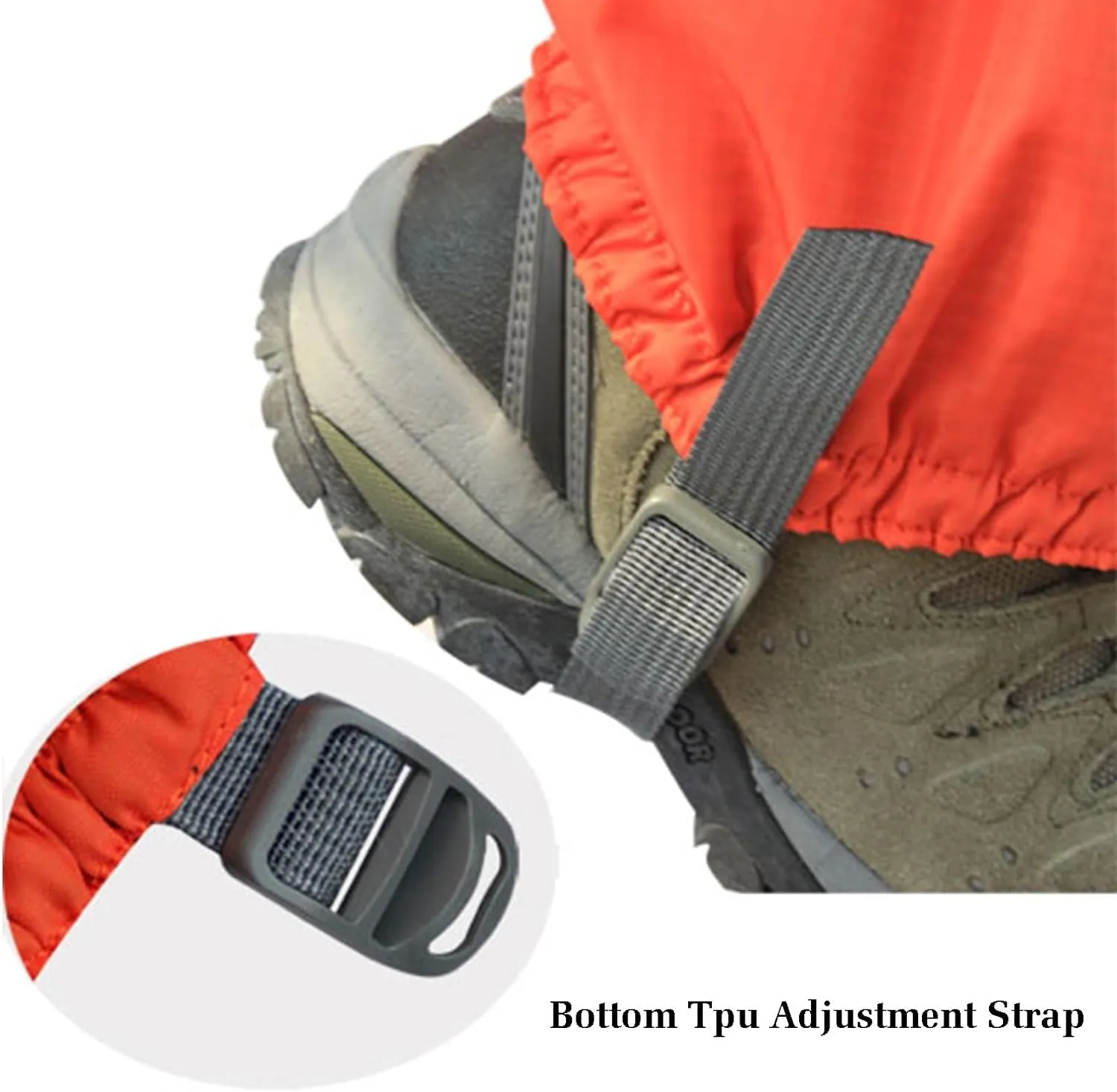 Hiking Gaiters,Anti-Snake Bite Gaiters,Leg Cover Protect,Hook Loop Design for Easy Off,for Hiking Trekking Climbing Hunting and Skiing