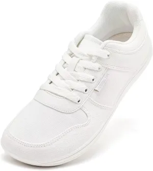 HOBIBEAR Unisex Canvas Shoes Men's Wide Barefoot Shoes Women's Fashion Sneakers Classic Casual Shoes Zero Drop Sole