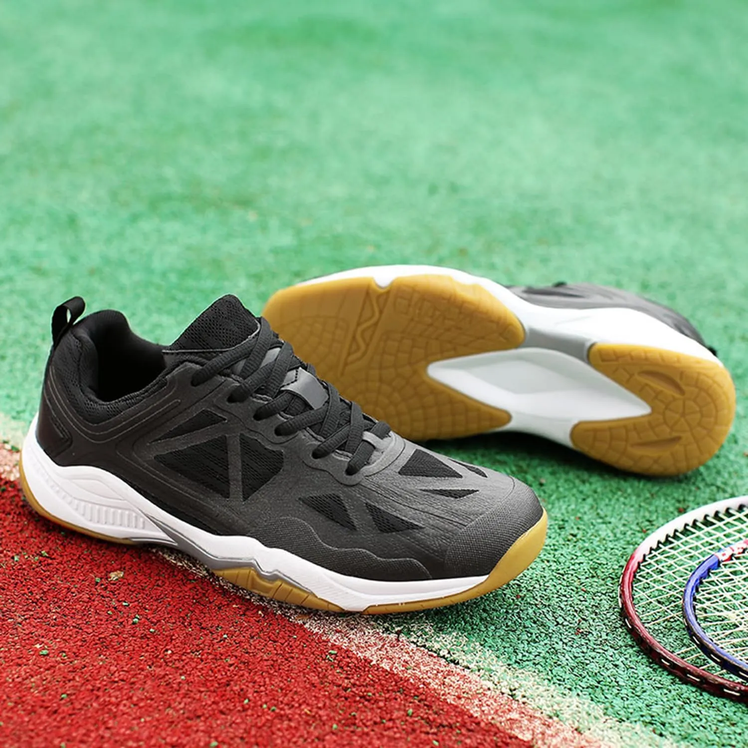 Indoor Court Shoes for Tennis, Badminton, Table Tennis, Volleyball, Pickleball for Men and Women,Boys and Girls