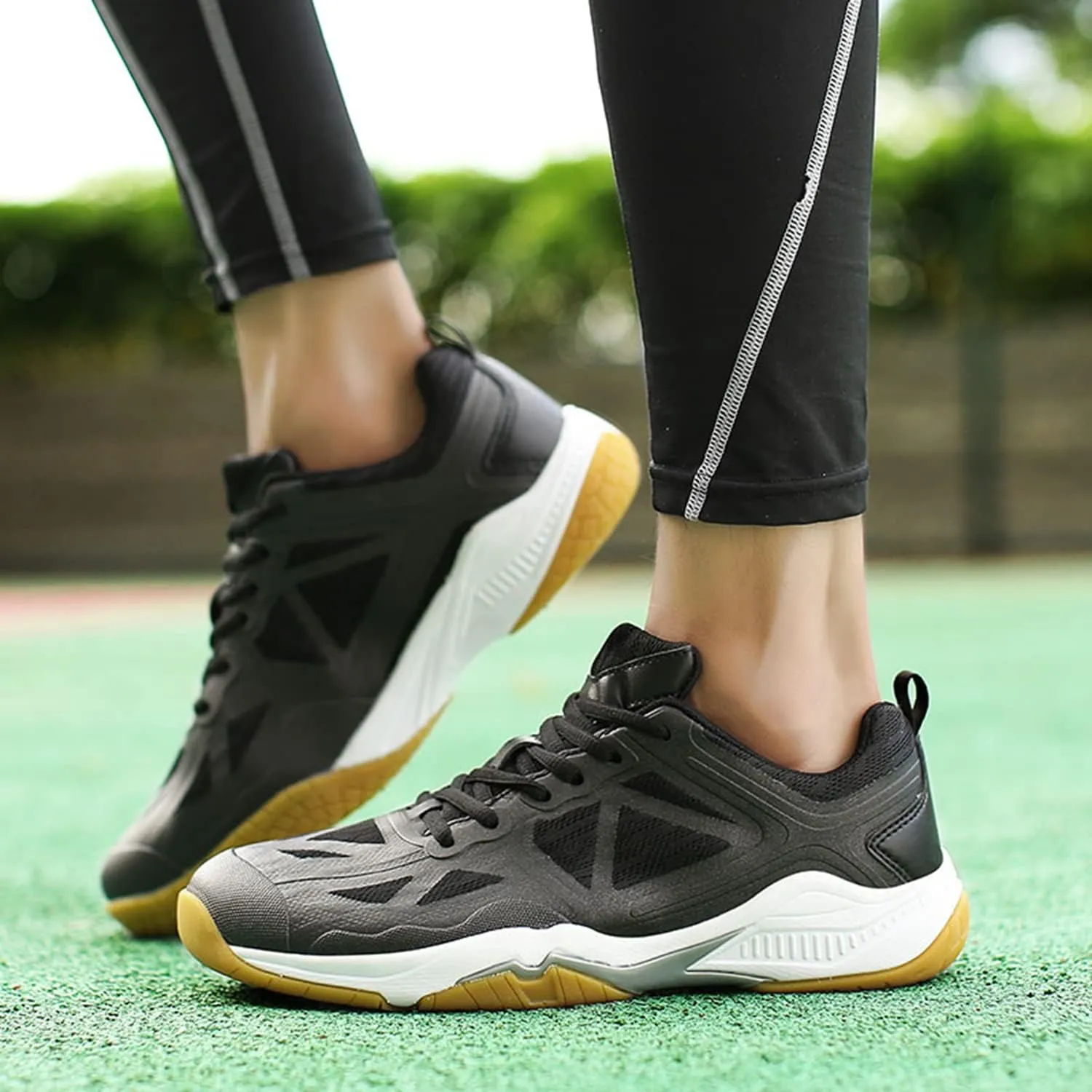Indoor Court Shoes for Tennis, Badminton, Table Tennis, Volleyball, Pickleball for Men and Women,Boys and Girls
