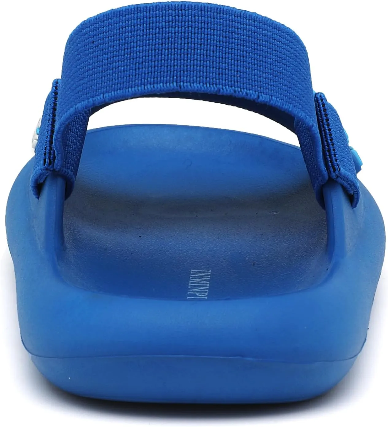 INMINPIN Toddler Boys Girls Slides Sandals Comfort Beach Pool Shower Slippers with Elastic Back Strap