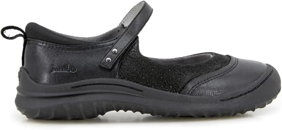 Jambu Ezra Women's Slip On, 7.5 B(M) US, Black