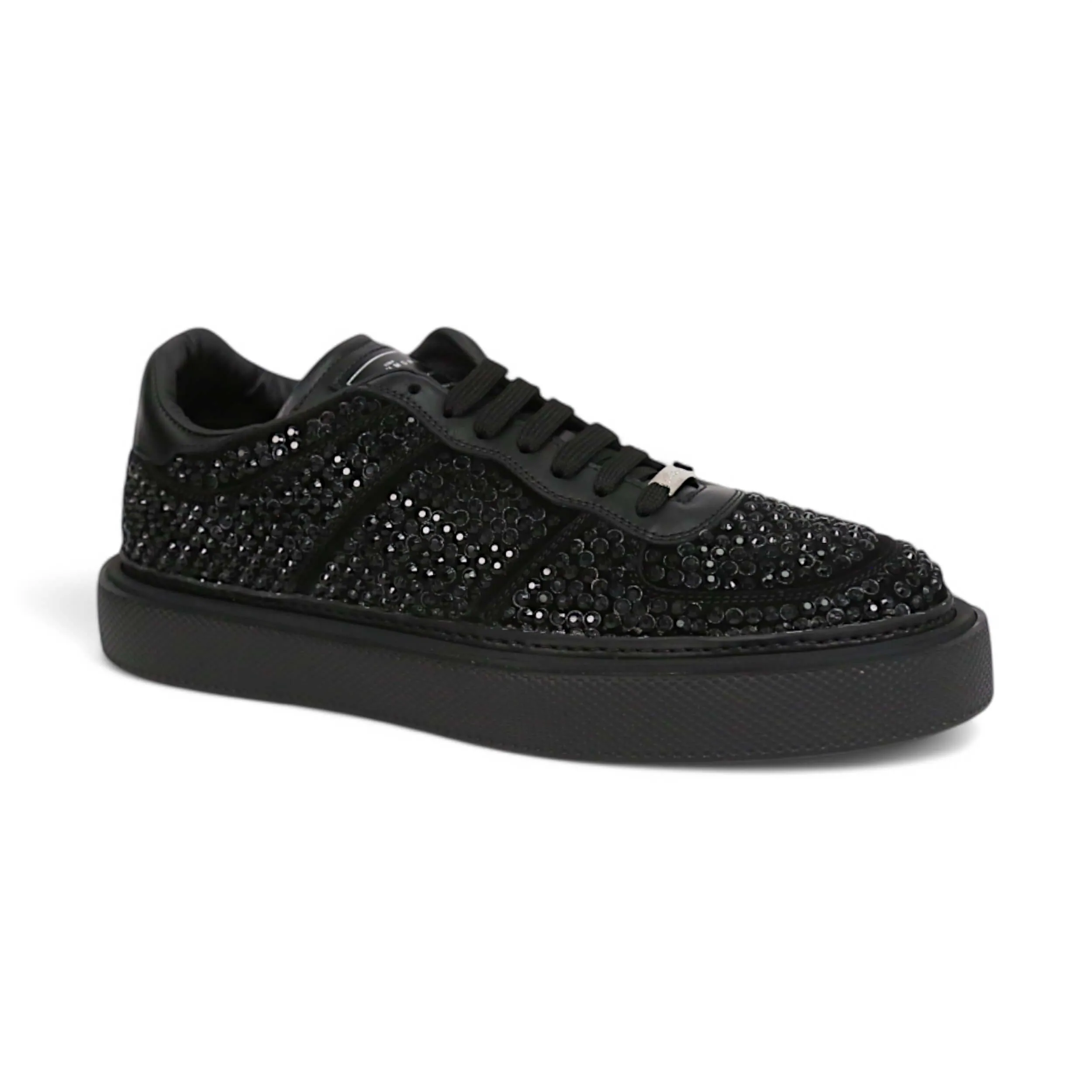 John Richmond 15765 Men's Shoes Suede Leather Lace-Up Sneaker (JR1014)