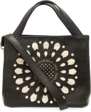 Joy Susan Women's Fashion Purse Flora Laser Cut Out Handbag