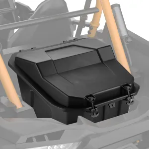KEMIMOTO UTV Rear Cargo Box 69 QT Storage Box Compatible with Polaris RZR 900 S 1000 XP Turbo S RZR XP 1000 Cargo Bed Box 2881193 Low-Density Polyethylene Cargo Storage Box