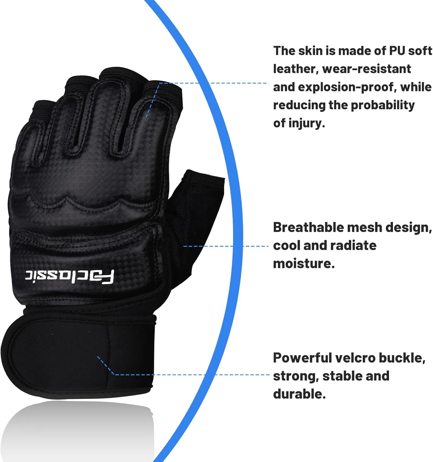 Kickboxing Sparring Gloves MMA Gloves Boxing Gloves for Men Women Kids Half Finger Punching Bag Gloves Fighting Gloves for Men Women Boxing Training