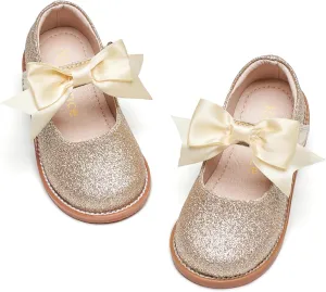 Kiderence Toddler Little Girl Mary Jane Dress Shoes School Oxford for Girls Flats