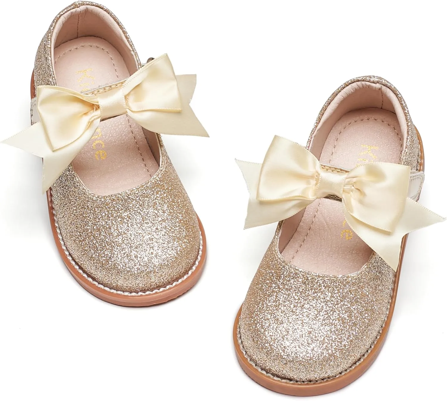 Kiderence Toddler Little Girl Mary Jane Dress Shoes School Oxford for Girls Flats