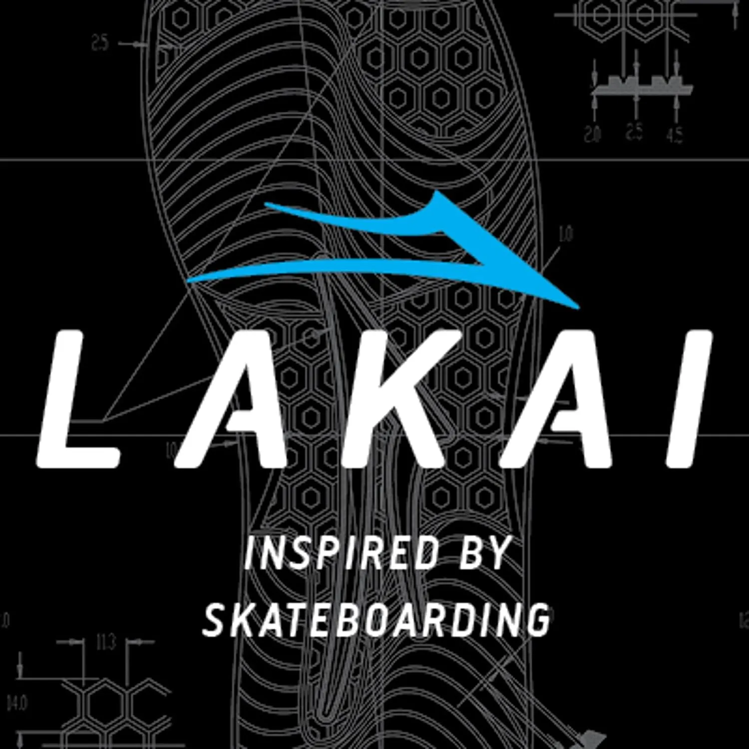 Lakai Men's Riley 2 Leather Skate Shoes