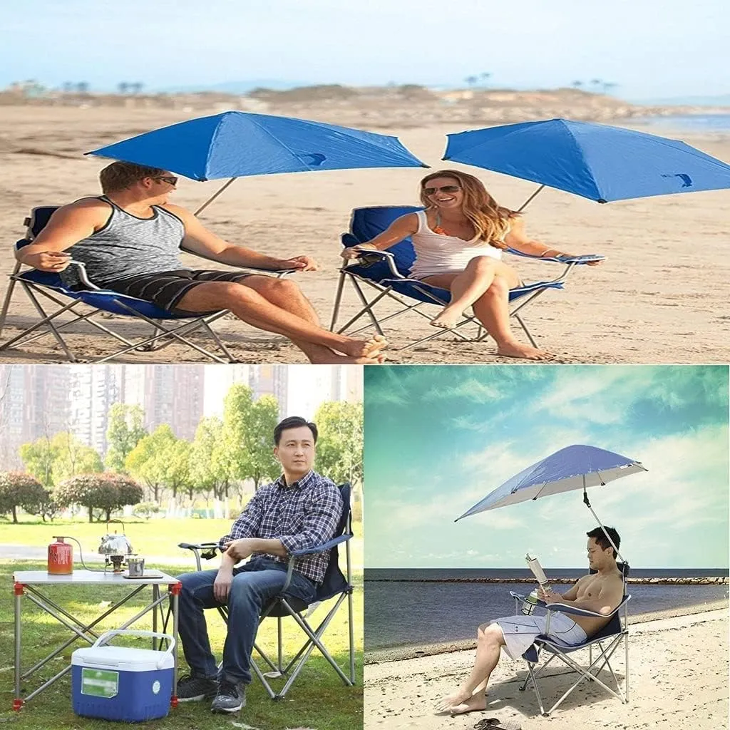 Lightweight Camping Chair Padded Camping Chairs Outdoor Folding Armchair with Cup Holder Beach Fishing Chair Portable Leisure High Backrest Chair Outdoor Hiking (Color : Black)
