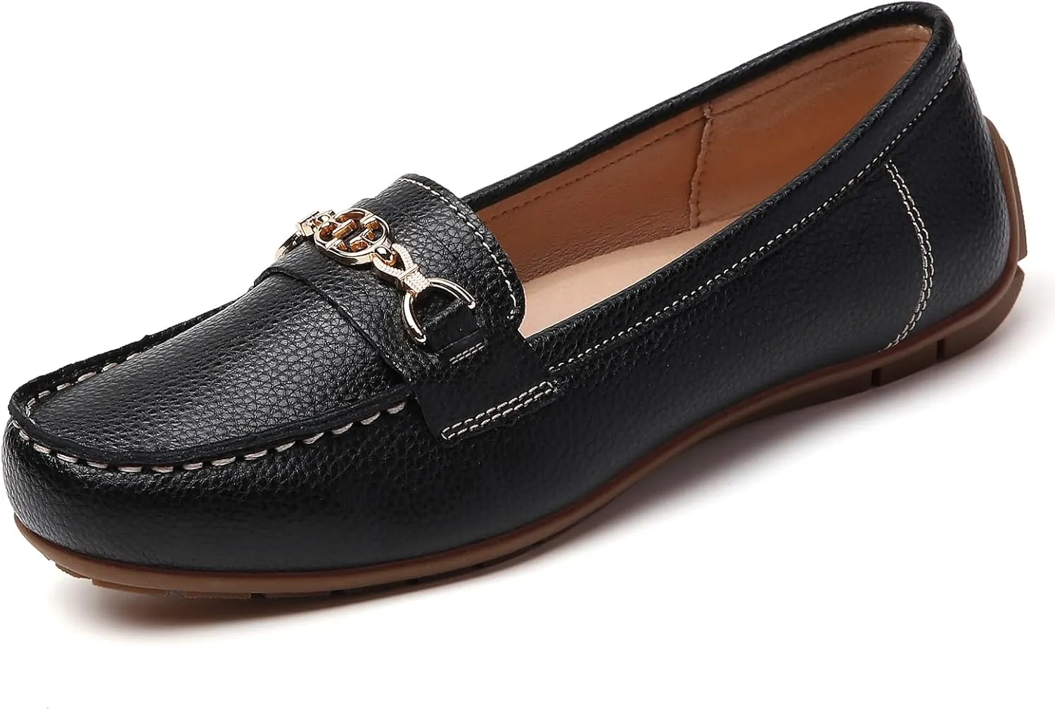 Loafers for Women Comfortable Flats Penny Loafers Slip-Ons Women's Driving Mocs Walking Shoes Ladies Work Business Casual Dress