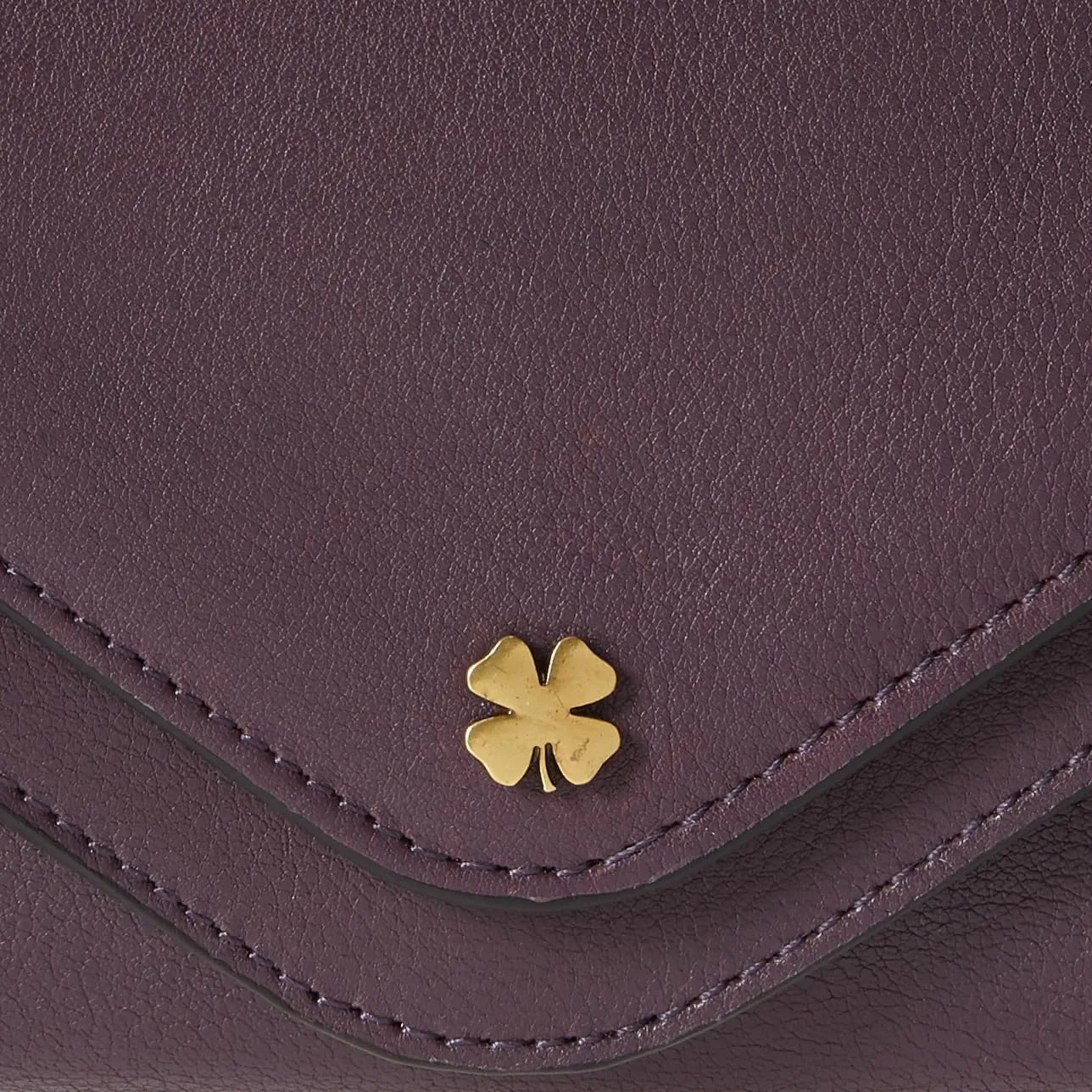 Lucky Brand Love Leather Crossbody Wallet