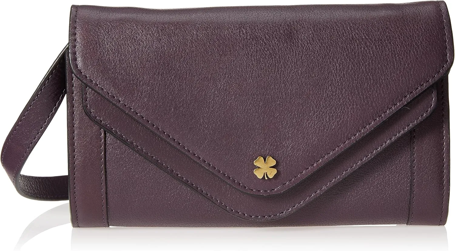 Lucky Brand Love Leather Crossbody Wallet
