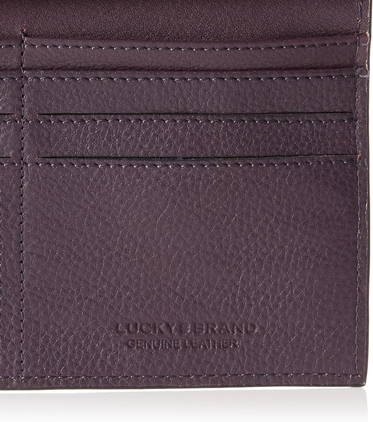 Lucky Brand Love Leather Crossbody Wallet
