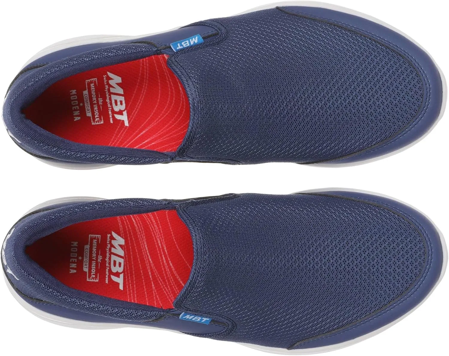 MBT Mens Modena III Leather Textile Shoes