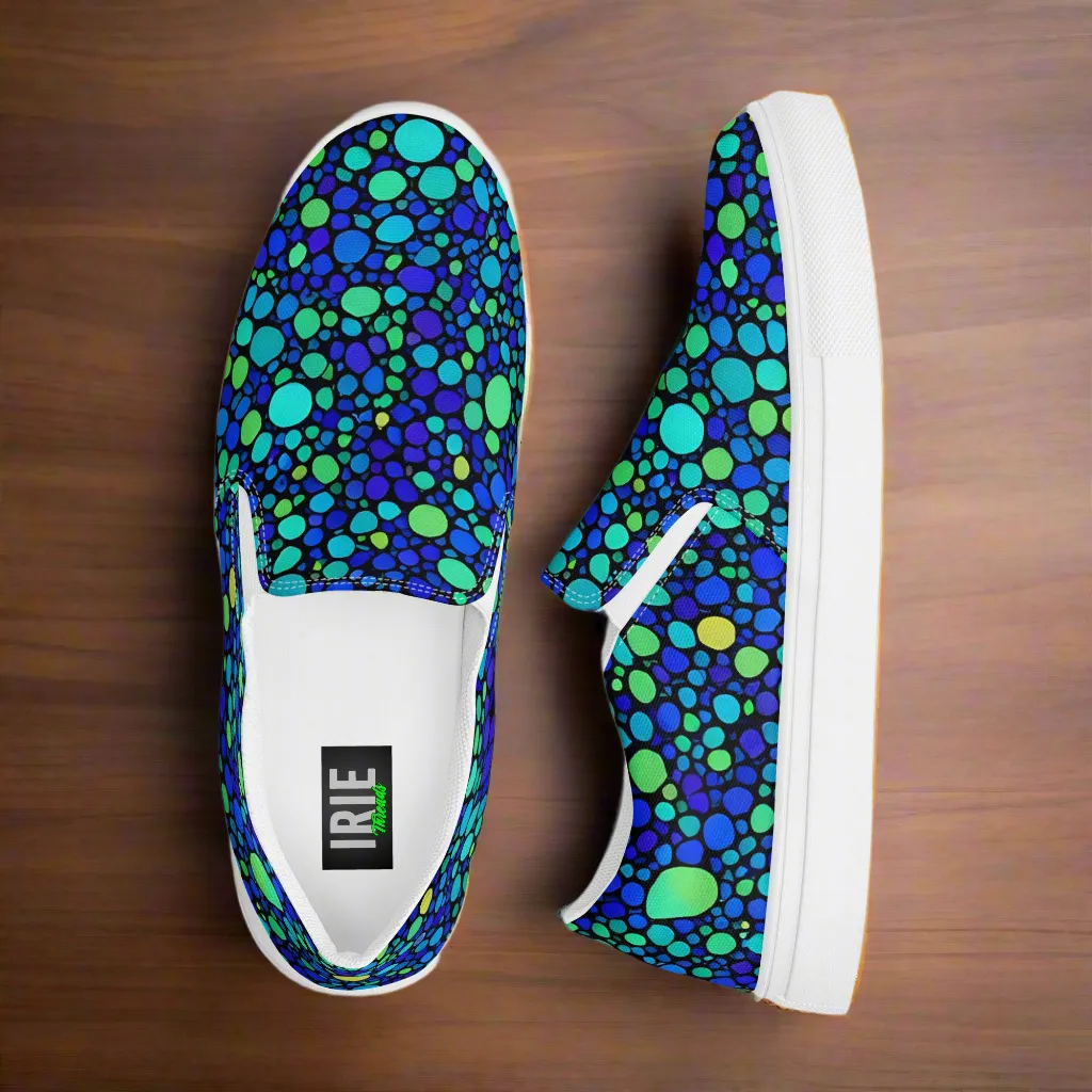 Men’s Blu Spek slip-ons