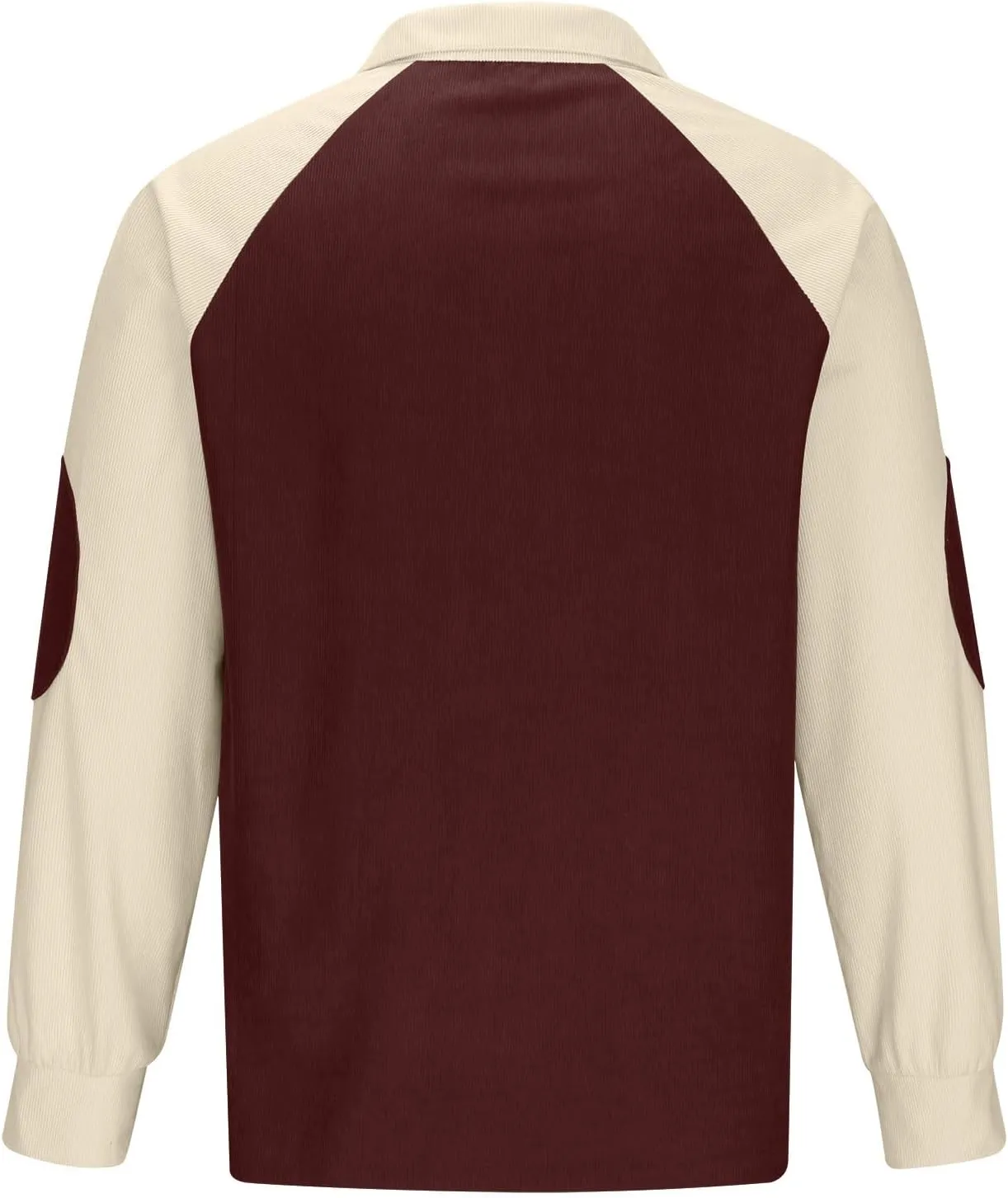 Mens Casual Shirts 2024 Fashion Long Sleeve Corduroy Button Shirt Loose Lightweight Pullover Sweatshirt No Hoodie